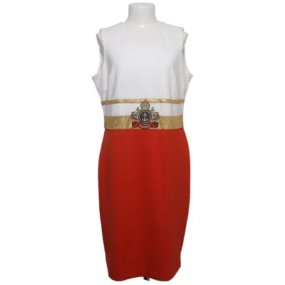 Robe (Blanc, Rouge, Or) de Pompöös Élasthane, Polyester, Viscose