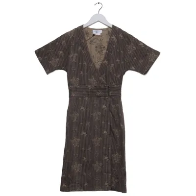 Wrap dress (Brown, Beige) from Paul & Joe Cotton