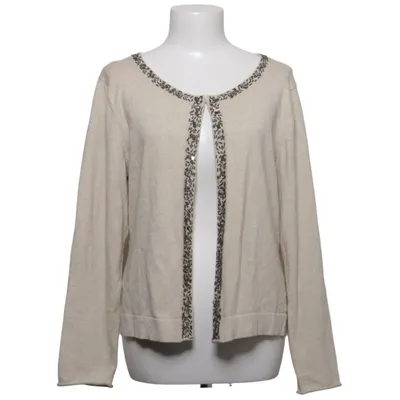 Cardigan (Beige) van Purdey Katoen, Elastaan, Polyamide