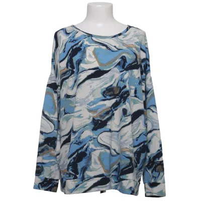 Sweater (Blue, White, Multicolored) from Norah Elastane, Polyester