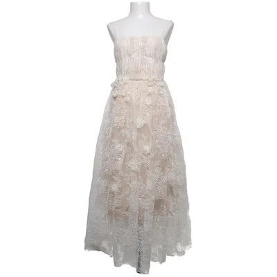Jurk (Beige, Wit) van Sunfere