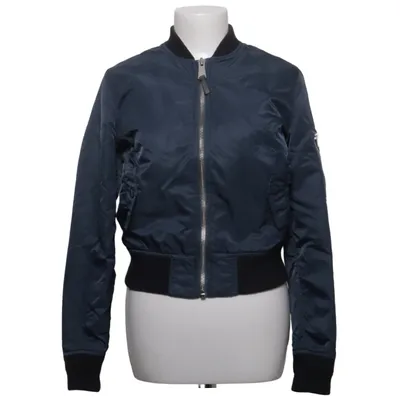 Blouson (Bleu) de Schott Acétate, Polyamide, Polyester, Viscose
