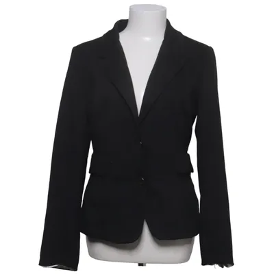 Blazer (Noir) de Glo-Story Coton, Élasthane, Polyester