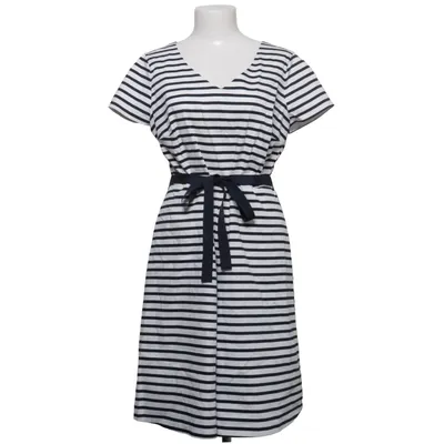 Jurk (Zwart, Wit) van s.Oliver Black Label Katoen, Elastaan