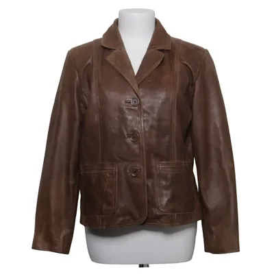Ledersacko (Braun) von E.M.A.C. Leder, Polyester