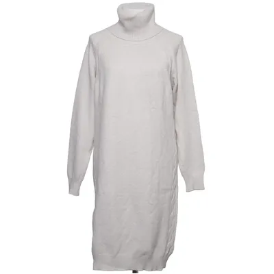 Jurk met col (Beige) van M&V Polyamide, Polyester, Viscose