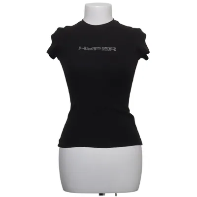 T-shirt (Close Rhinestone T-Shirt) från Weekday Bomull, Elastan