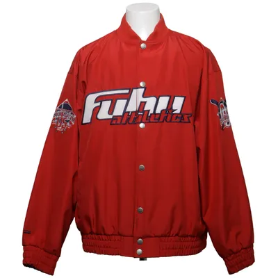 Collegejakke (Rød) fra Fubu Polyester