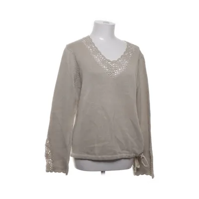 Pullover (Beige) from Seal Cotton