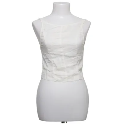 Crop top (White) from Dagmar Linen