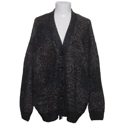 Cardigan (Grå, Flerfarvet) fra Desigual Akryl, Metallfiber, Polyamid, Polyester