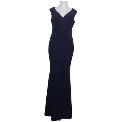 Avondjurk (Blauw) van Goddiva Elastaan, Polyester