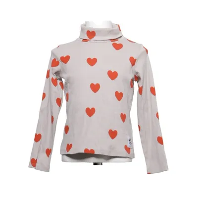 Polotröja (Grå, Röd) från Mini Rodini Bomull, Elastan