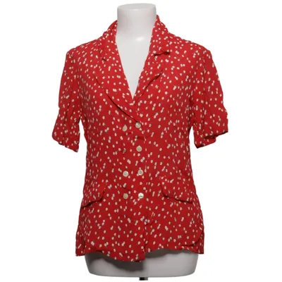 Blus (Röd, Vit) från Woman Collection H&M Viskos