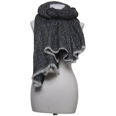 Scarf (Gray, White) from Zara Accessories
