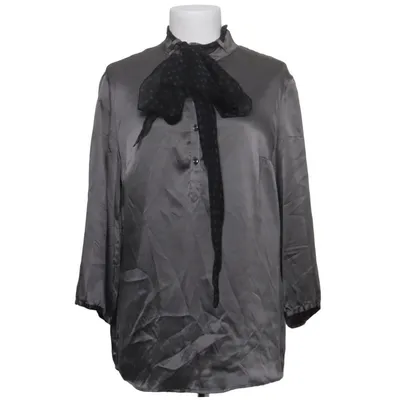 Blouse lavallière (Gris) de 0039 Italy Soie