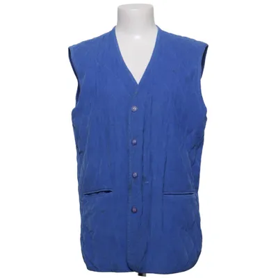 Outer vest (Blue) from Sergio Cassani Acetate, Cotton, Polyester