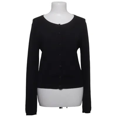 Cardigan (Zwart) van Cathrine Hammel Merinowol