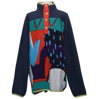 Fleece trui (Blauw, Meerkleurig) van Burton Nylon, Gerecycled polyester