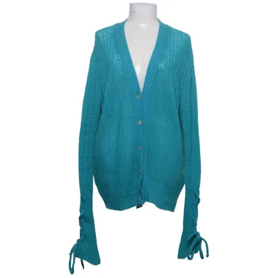 Cardigan (Turquoise) from 120% Cashmere, Mohair, Polyamide, Wool