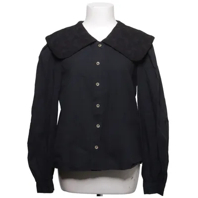 Blus (VIVILANA L/S COLLAR SHIRT/RX) från VILA Bomull