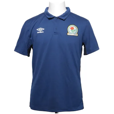 Pikétröja (Blå, Svart) från Umbro Polyester