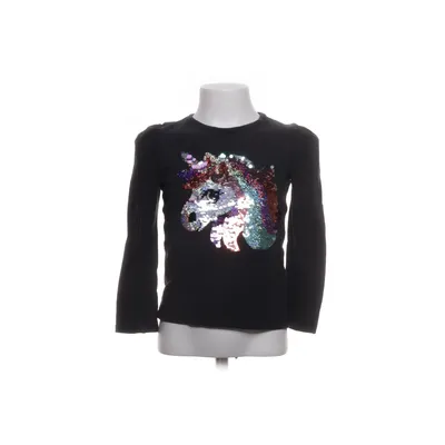 Långärmad t-shirt (Grå, Flerfärgad) från Lindex Kids Bomull, Elastan, Ull