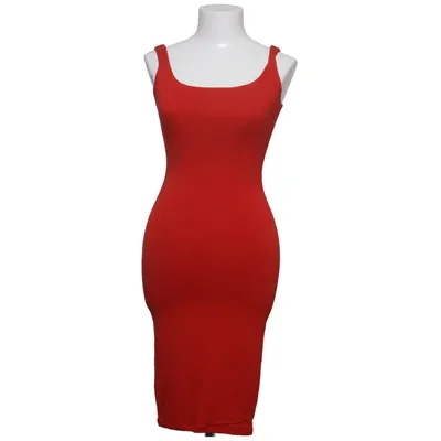 Klänning (Röd) från Naked Wardrobe Elastan, Viskos
