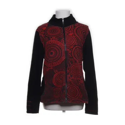 Träningsjacka (Svart, Röd) från Coline Bomull, Elastan