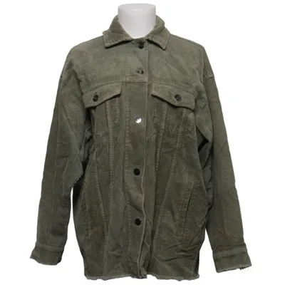Surchemise (Vert) de Zara Outerwear Coton