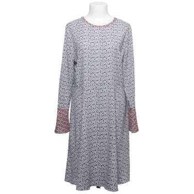 Maxikleid (Blau, Weiß, Mehrfarbig) von Ann Taylor Loft Polyester