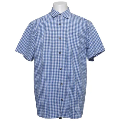 Korte mouwen shirt (Blauw, Wit) van Distler Katoen, Polyester