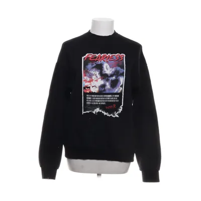 Collegetröja (Svart, Flerfärgad) från Junkyard Bomull