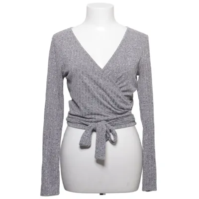 Omlottopp (Grå) från Shein Elastan, Polyester, Viskos