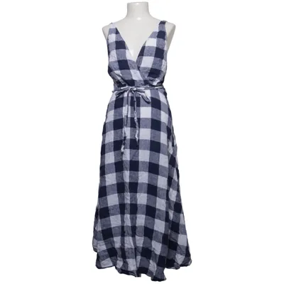 Wickelkleid (Blau, Weiß) von Oysho Leinen