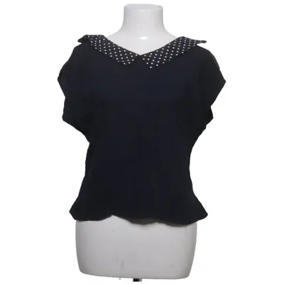 Top (Black, White) from POP England Viscose