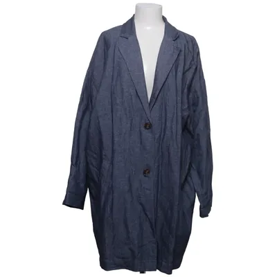 Veste (Bleu) de Lindex Coton, Lin