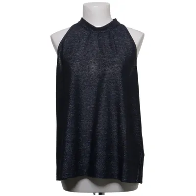 Halterneck top (Sort) fra Denim Hunter Elastan, Metallfiber, Polyester