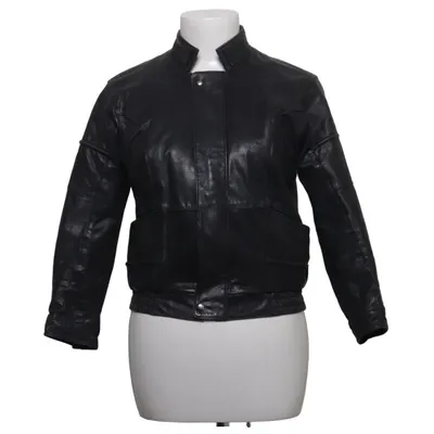 Leren jack (Zwart) van The Local Firm Leer, Viscose