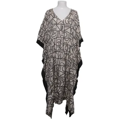 Kaftankjole (Beige, Sort) fra Indiska Viscose