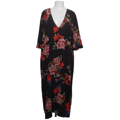 Långklänning (Svart, Flerfärgad) från Yumi Elastan, Polyester