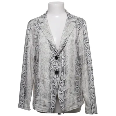 Blazer (Gris, Blanc) de Sani Blu Élasthane, Polyester