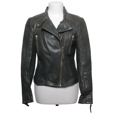 Leather jacket (Green) from Primeboots Leather, Polyester