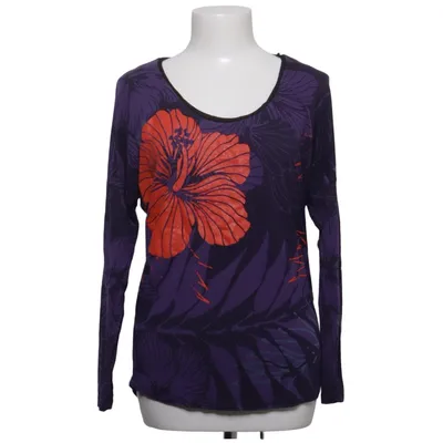Langarmshirt (Lila, Rot, Mehrfarbig) von Desigual Elasthan, Viskose