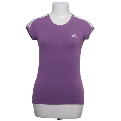 Sports top (Purple) from Adidas Cotton, Elastane