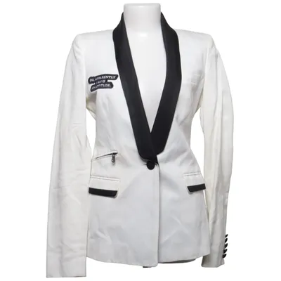 Blazer (Blanc, Noir) de Diesel Black Gold Acétate, Coton, Polyamide, Polyester