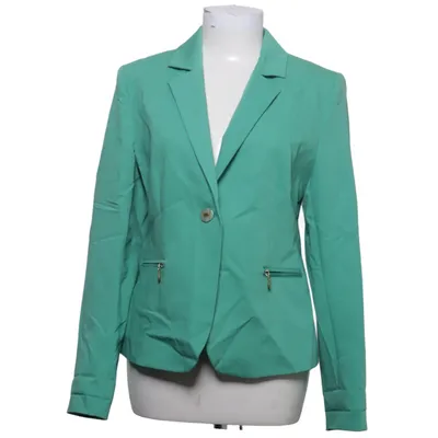 Blazer (Green) from Line Collection Elastane, Polyamide, Polyester, Viscose