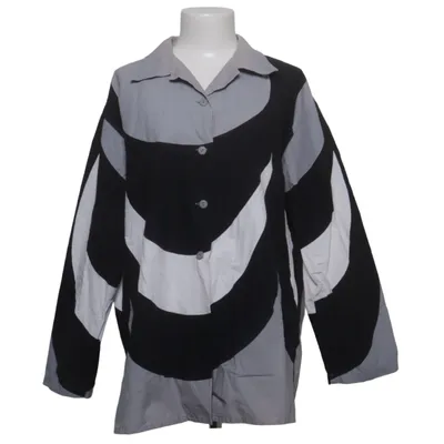 Blouse (Black, White, Gray, Multicolored) from Mika Piirainen Marimekko Cotton