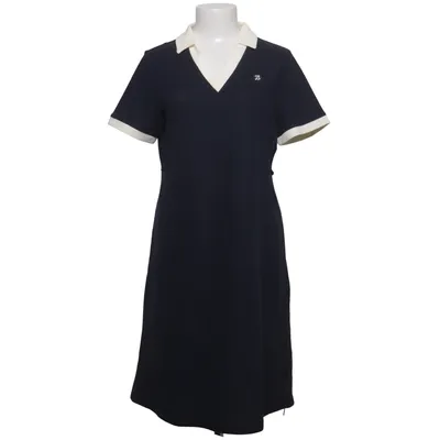 Polo dress (Blue, White) from Ihimi Cotton, Polyester