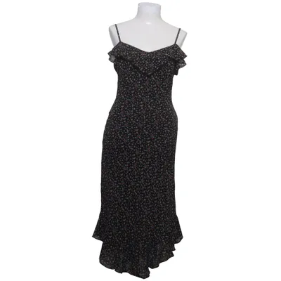 Långklänning (Svart, Flerfärgad) från Avitano Viskos, Polyester